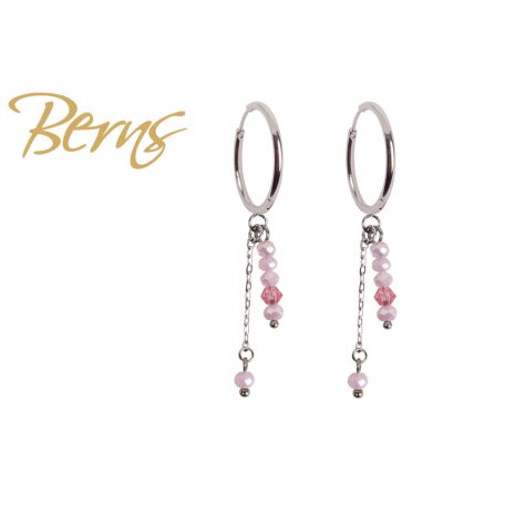 R34224 EARRINGS AURA LTROSE SS