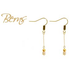 R34232 EARRINGS ELODIE WHITE-LTCTOPAZ.SH GO
