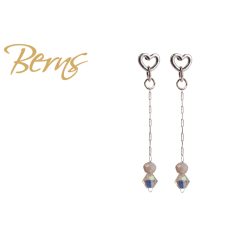R34238 EARRINGS ELINA PEACH-AB SS