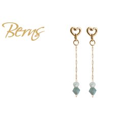 R34241 EARRINGS ELINA MINT-P.OPAL.SH GO