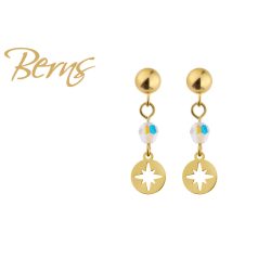 R34250 EARRINGS SOLARIS POLE STAR AB GO