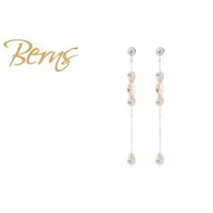 R34255 EARRINGS GLORY AB-CREAM SS
