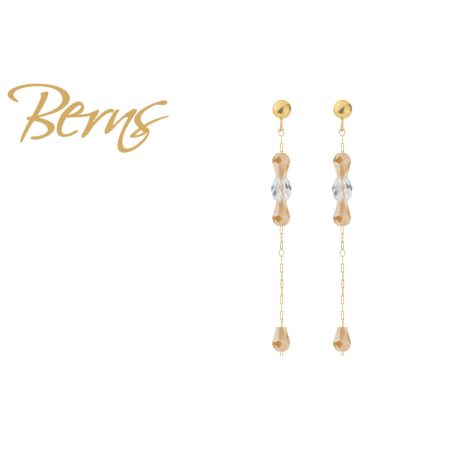 R34256 EARRINGS GLORY CRY-GOLD GO