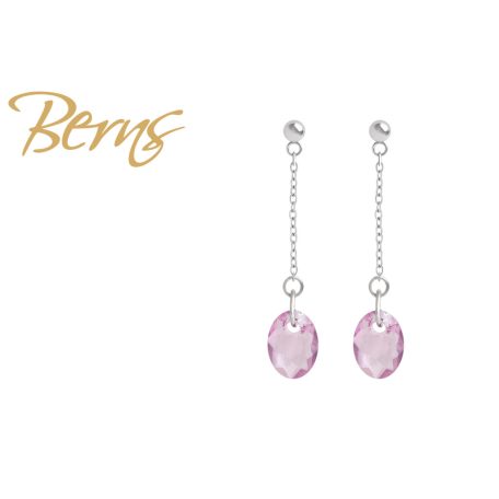 R34261 EARRINGS TILLY LTAMETHYST SS