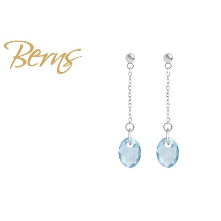 R34263 EARRINGS TILLY AQUA SS