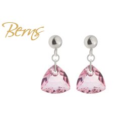 R34275 EARRINGS LETICIA T-LTROSE SS