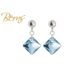 R34276 EARRINGS LETICIA S-AQUA SS