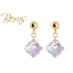 R34282 EARRINGS LETICIA S-CRY.SH GO