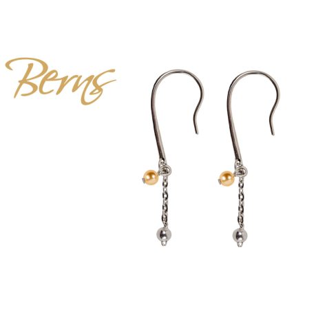 R34289 EARRINGS VALENTINA GOLD SS