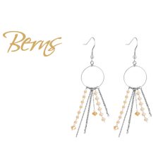 R34303 EARRINGS PEACH PEACH SS