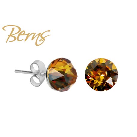 R34314 EARRINGS XIRIUS DORANGE 8MM SS