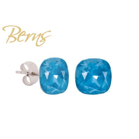 R34339 EARRINGS YLA I-TEAL 10MM SS
