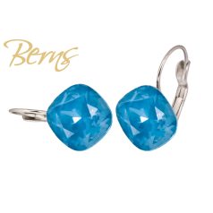 R34350 EARRINGS FR. YLI I-TEAL 12MM SS