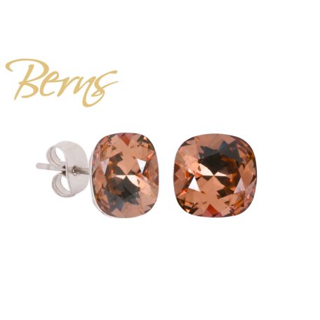 R34353 EARRINGS YLA LTTOPAZ 10MM SS