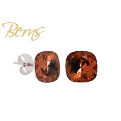 R34355 EARRINGS YLA STOPAZ 10MM SS