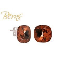 R34356 EARRINGS YLA STOPAZ 12MM SS