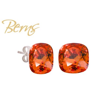 R34358 EARRINGS YLA DORANGE 12MM SS