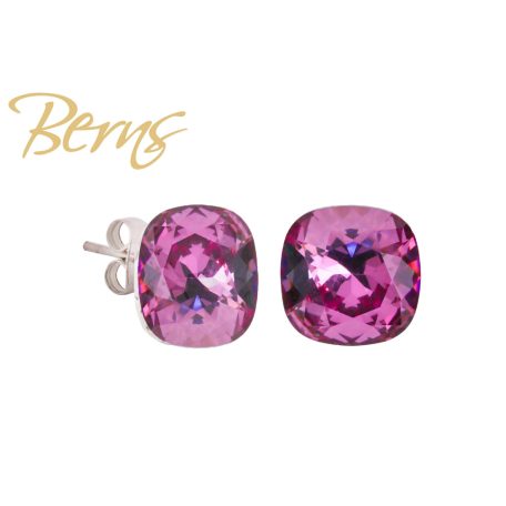 R34364 EARRINGS YLA DKROSE 12MM SS