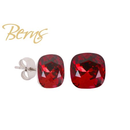 R34371 EARRINGS YLA SCARLET 10MM SS