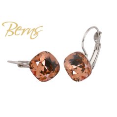 R34373 EARRINGS FR. YLI LTTOPAZ 10MM SS