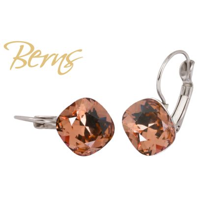 R34373 EARRINGS FR. YLI LTTOPAZ 10MM SS