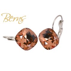 R34374 EARRINGS FR. YLI LTTOPAZ 12MM SS