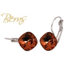 R34377 EARRINGS FR. YLI STOPAZ 10MM SS