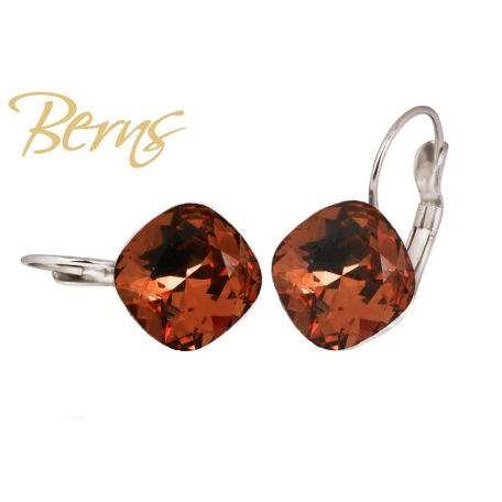 R34378 EARRINGS FR. YLI STOPAZ 12MM SS