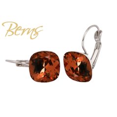 R34379 EARRINGS FR. YLA STOPAZ 10MM SS