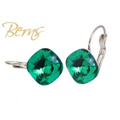 R34386 EARRINGS FR. YLI MGREEN 12MM SS