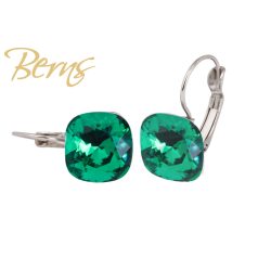 R34387 EARRINGS FR. YLA MGREEN 10MM SS