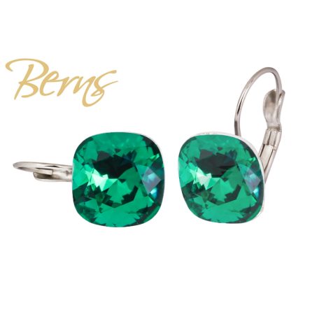 R34388 EARRINGS FR. YLA MGREEN 12MM SS