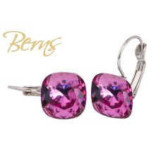 R34395 EARRINGS FR. YLA DKROSE 10MM SS