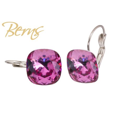 R34396 EARRINGS FR. YLA DKROSE 12MM SS