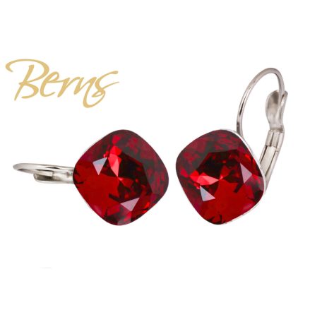 R34410 EARRINGS FR. YLI SCARLET 12MM SS