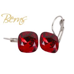 R34411 EARRINGS FR. YLA SCARLET 10MM SS