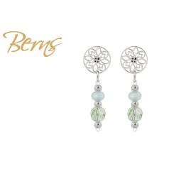 R34440 EARRINGS ROSELLE MINT SS