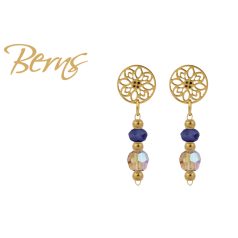 R34443 EARRINGS ROSELLE NAVY GO