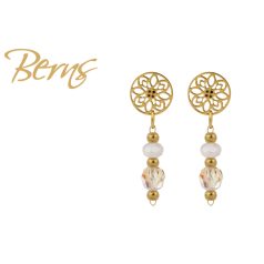 R34444 EARRINGS ROSELLE BEIGE-GSHA GO