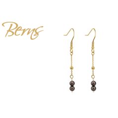 R34463 EARRINGS INFINITA BROWN GO