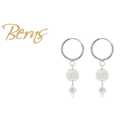 R34469 EARRINGS FLORIN CRY SS