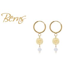 R34474 EARRINGS FLORIN WH.OPAL.SH GO