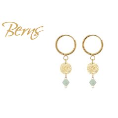 R34477 EARRINGS FLORIN CH.OPAL.SH GO