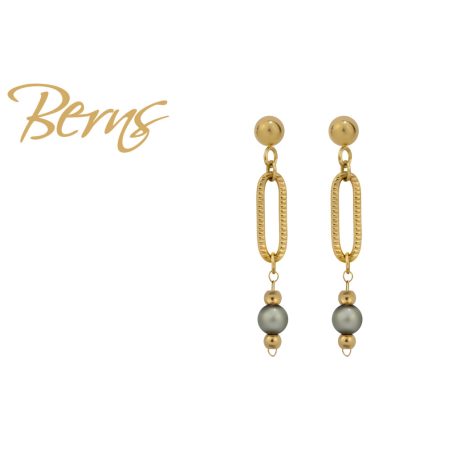 R34491 EARRINGS DORELL PGREEN GO