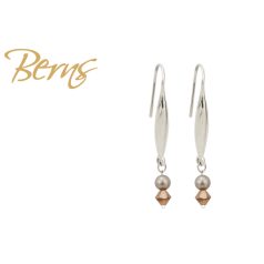 R34502 EARRINGS BLESSING PLATINUM SS