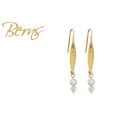 R34507 EARRINGS BLESSING WHITE GO