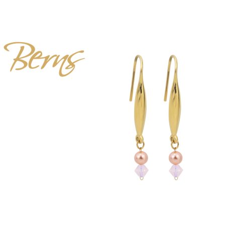 R34509 EARRINGS BLESSING RPEACH GO
