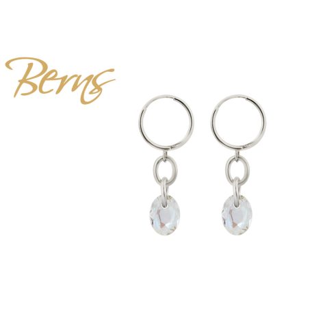 R34511 EARRINGS SOLENE CRY.SH SS