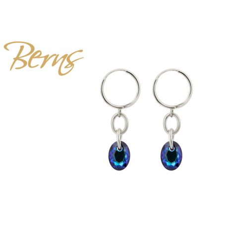 R34513 EARRINGS SOLENE BBLUE SS