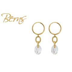 R34517 EARRINGS SOLENE CRY.SH GO